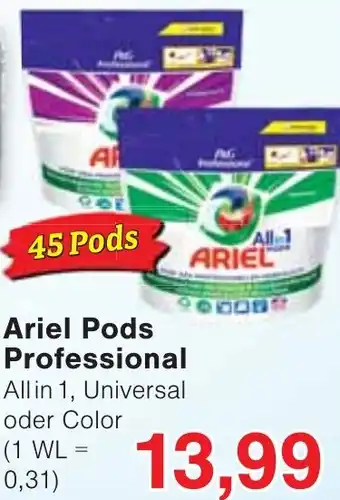 Wiglo Wunderland Ariel Pods Professional 45 Pods Angebot