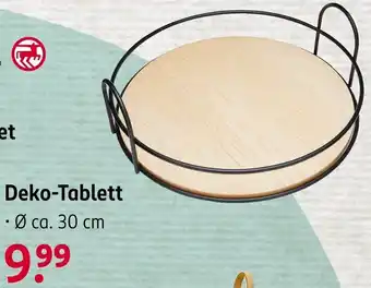 Rossmann Deko-Tablett Angebot