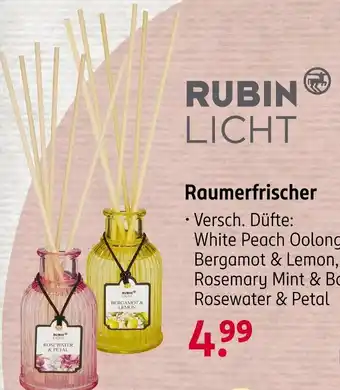 Rossmann RUBIN LICHT Raumerfrischer Angebot