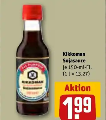 REWE Kikkoman Sojasauce je 150-ml-Fl. Angebot