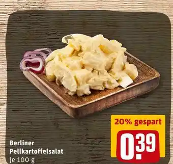 REWE Berliner pellkartoffelsalat Angebot