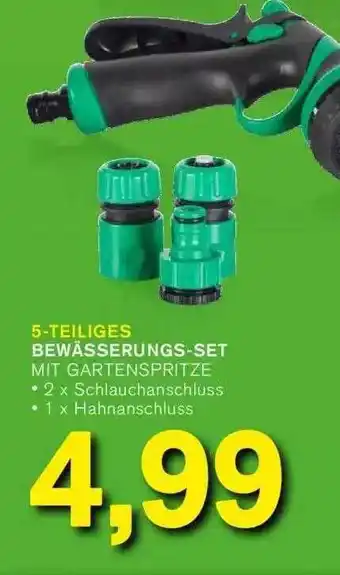 KODi 5-teiliges Bewässerungs Set Mit Gartenspritze Angebot