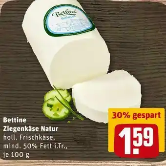 REWE Bettine ziegenkäse natur Angebot
