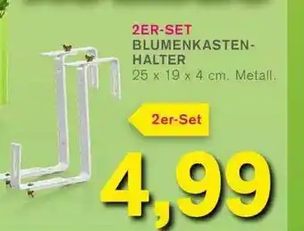 KODi 2er-set Blumenkastenhalter Angebot