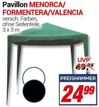 CENTERSHOP Pavillon MENORCA/ FORMENTERA/VALENCIA Angebot