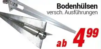 CENTERSHOP Bodenhülsen Angebot