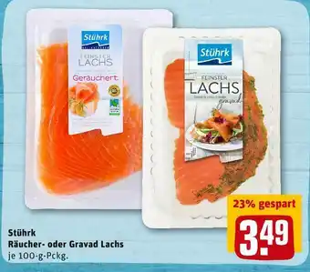 REWE Stührk räucher- oder gravad lachs Angebot