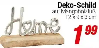 CENTERSHOP Deko-Schild Angebot