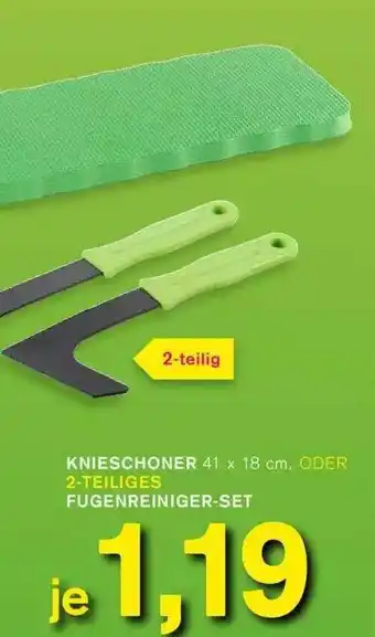 KODi Knieschoner Oder 2-teiliges Fugenreiniger-set Angebot
