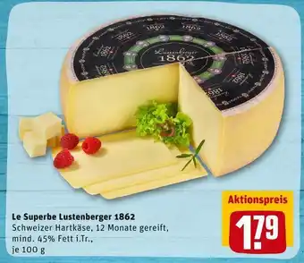 REWE Le superbe lustenberger 1862 Angebot