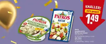 REWE Patros genießerwürfel mediterrane kräuter oder natur Angebot