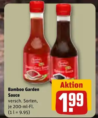 REWE Bamboo Garden Sauce 200ml Angebot