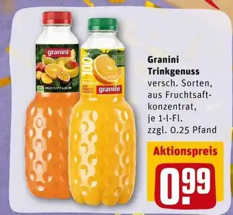 REWE Granini trinkgenuss saft Angebot