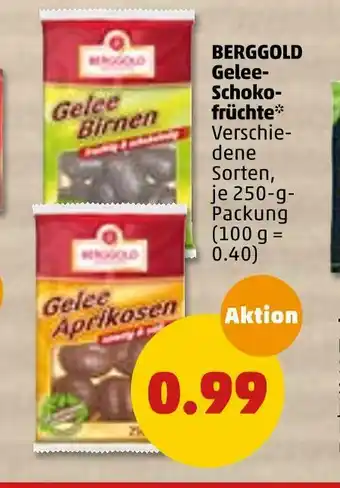 PENNY Berggold gelee- schokofrüchte Angebot