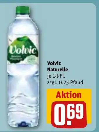 REWE Volvic Naturelle je 1-l-Fl. Angebot