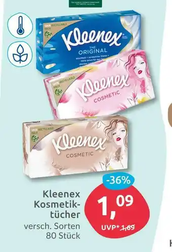 Budni Kleenex kosmetiktücher Angebot