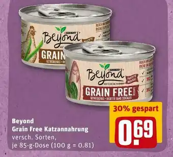 REWE Beyond grain free katzannahrung Angebot