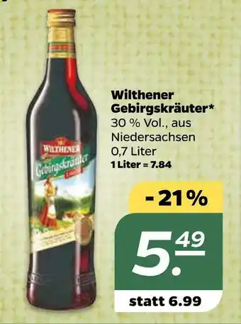 NETTO Wilthener gebirgskräuter kräuterlikör Angebot