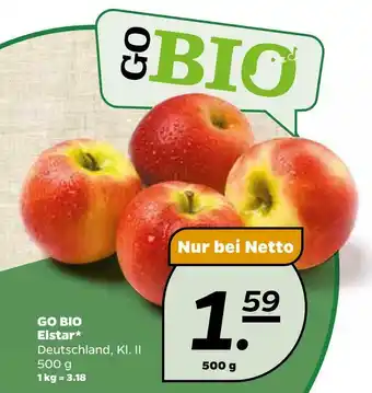 NETTO Go bio elstar äpfel Angebot