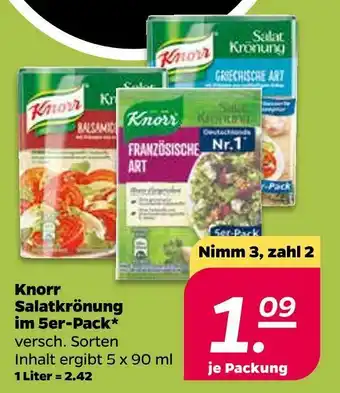 NETTO Knorr salatkrönung Angebot