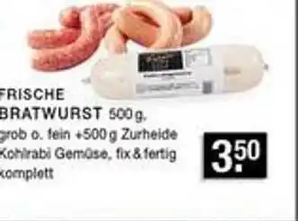 Edeka Zurheide Frische Bratwurst Angebot