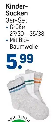 Rossmann Kinder-Socken 3er-Set Angebot