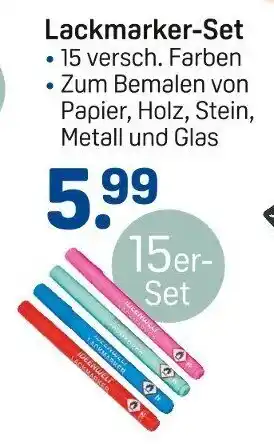 Rossmann Lackmarker-Set Angebot