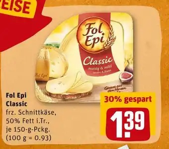 REWE Fol epi frz. schnittkäse classic Angebot