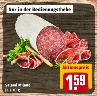 REWE Salami milano Angebot