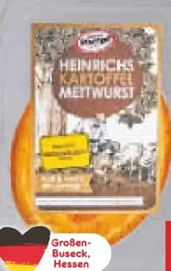 Netto Marken-Discount Heinrichs Kartoffel-Mettwurst Angebot