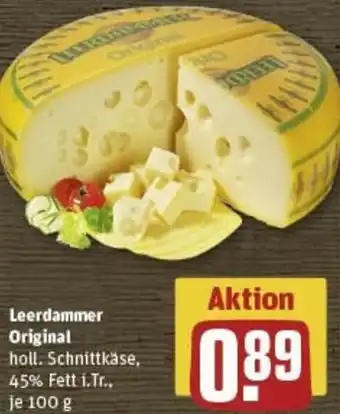 REWE Leerdammer Original 100 g Angebot