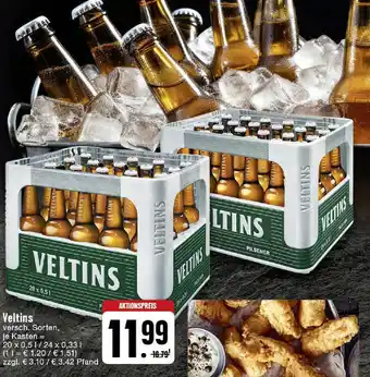 Edeka Veltins 20 x 0,5 l / 24 x 0,33 l Angebot