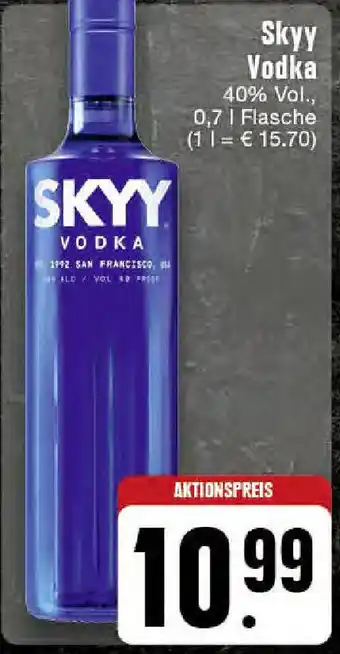 Edeka Skyy Vodk 0,7 l Flasche Angebot