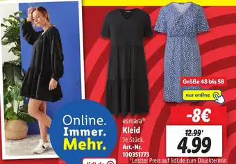 Lidl esmara Kleid Angebot