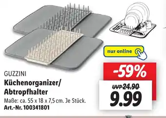 Lidl GUZZINI Küchenorganizer/ Abtropfhalter Angebot