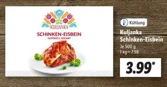 Lidl Kuljanka Schinken-Eisbein 500 g Angebot