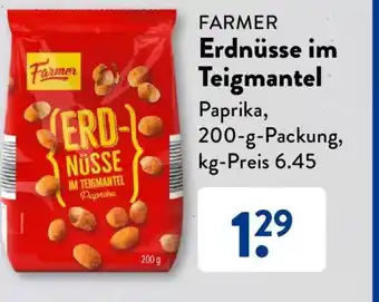 Aldi Süd FARMER Erdnüsse im Teigmantel Paprika, 200-g-Packung Angebot