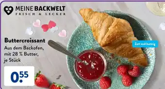 Aldi Süd Buttercroissant Angebot