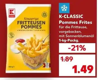 Kaufland K-CLASSIC Pommes Frites Angebot