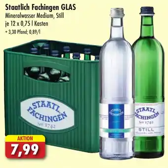 Lösch Depot Staatlich Fachingen Mineralwasser Medium, Still 12*750ml Angebot