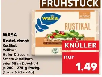 Kaufland WASA Knäckebrot 200-275 g Packg. Angebot