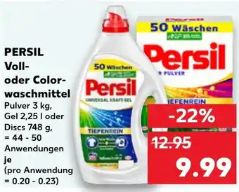 Kaufland PERSIL Voll- oder Color-waschmittel Angebot