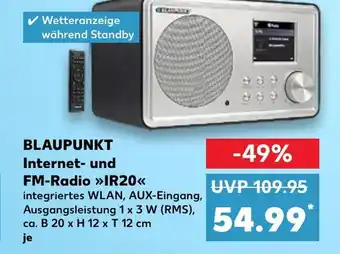 Kaufland BLAUPUNKT Internet- und FM-Radio »IR20<< Angebot