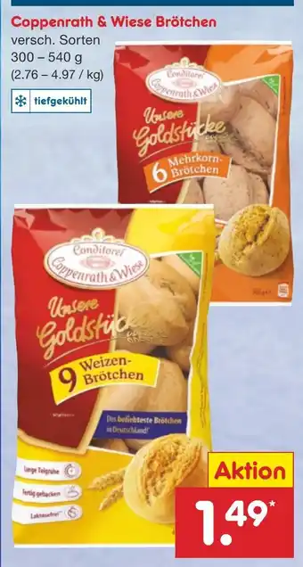 Netto Marken-Discount Coppenrath & Wiese Brötchen 300-540 g Angebot