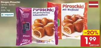 Netto Marken-Discount Dovgan Piroschki 200 g Angebot