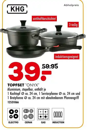 Möbel Kraft Khg topfset "onyx" Angebot