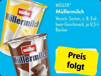 Aldi Süd MÜLLER Müllermilch 0,5 L Becher Angebot