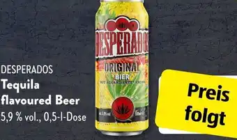 Aldi Süd DESPERADOS Tequila flavoured Beer 0,5 L Dose Angebot