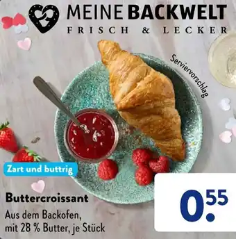 Aldi Süd Buttercroissant Angebot