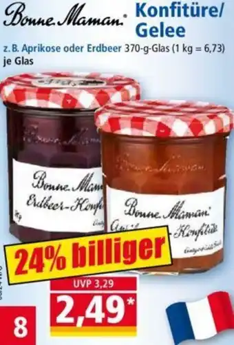 Norma Bonne Maman Konfitüre/ Gelee 370 g Glas Angebot